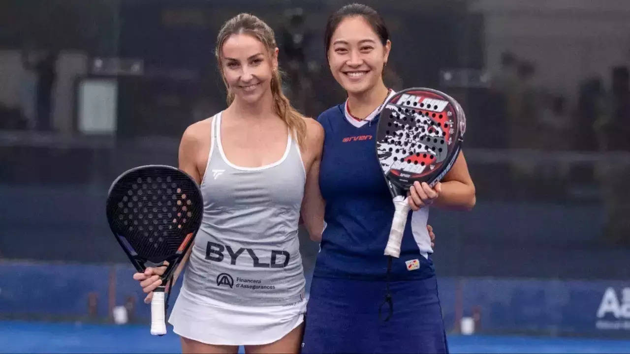 Kotomi Ozawa and Elisabeth Nogueras Lorenz, FIP Promotion India padel open