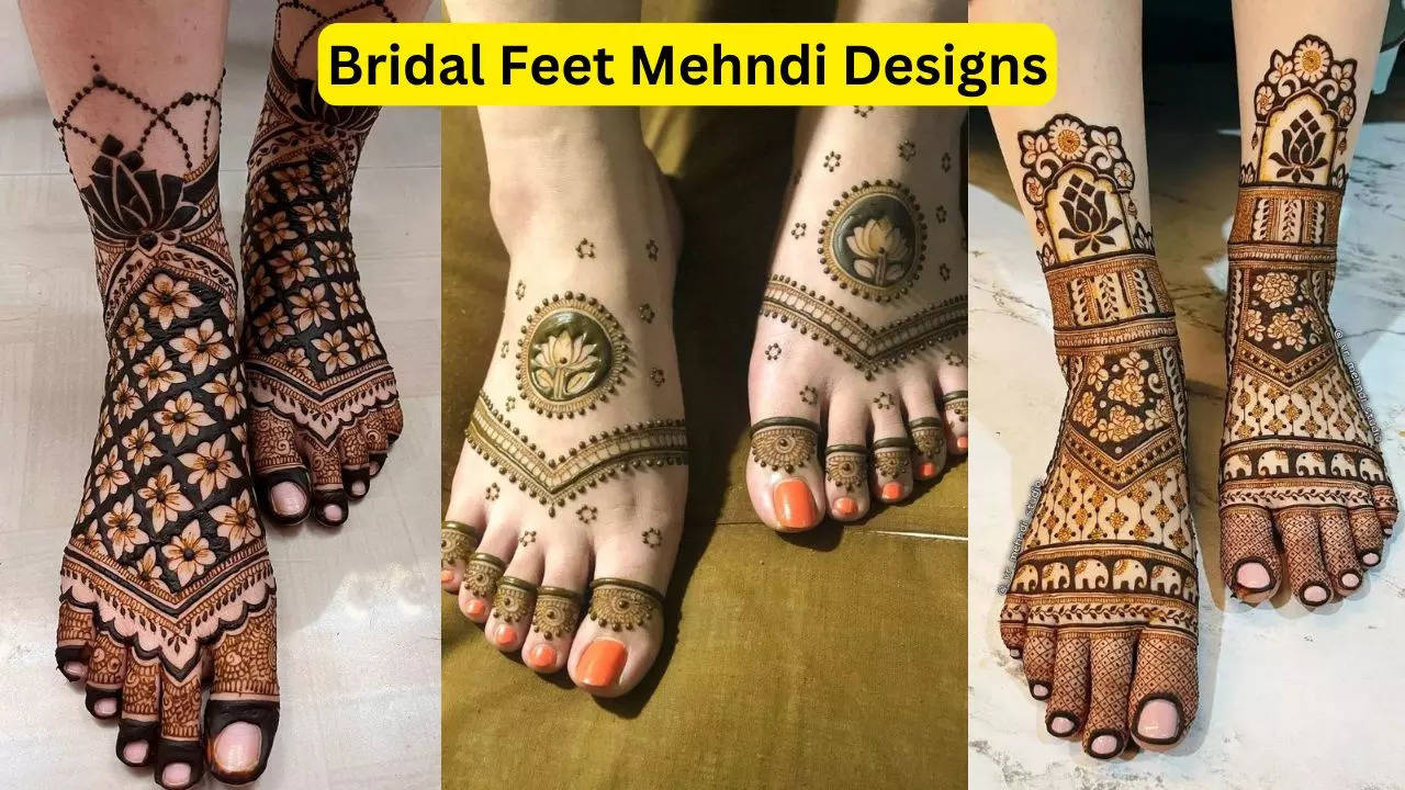 Bridal Foot Mehndi Designs Photos Leg Mehndi Designs Images