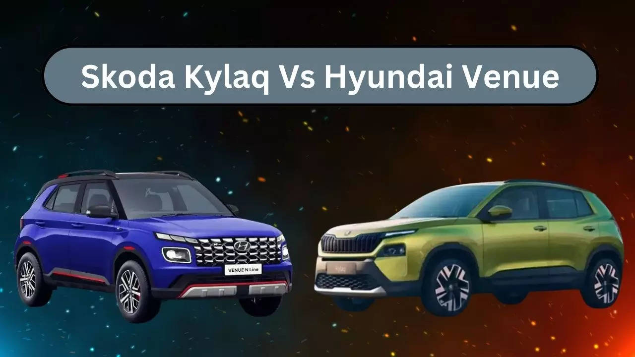 Skoda Kylaq Vs Hyundai Venue