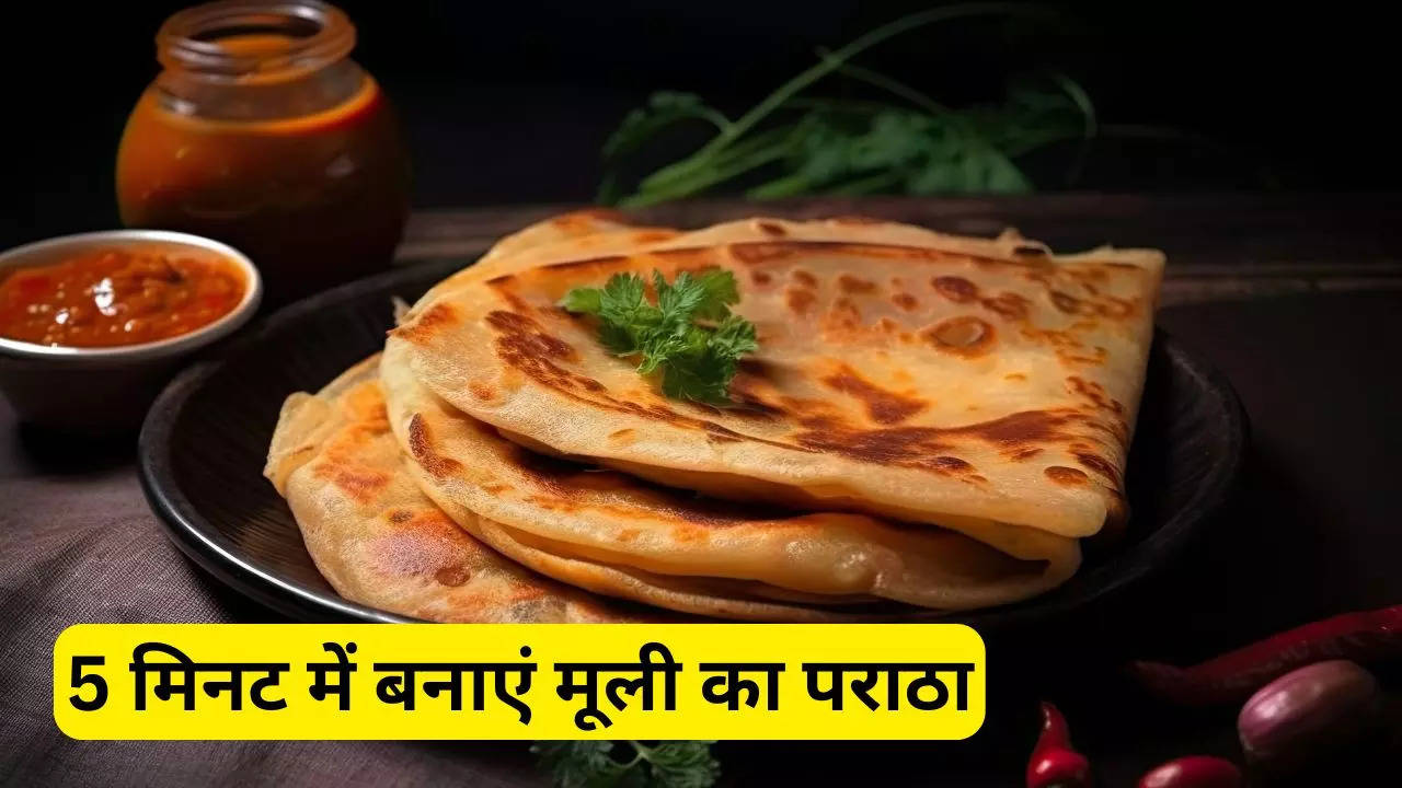 mooli paratha easy recipe in hindi