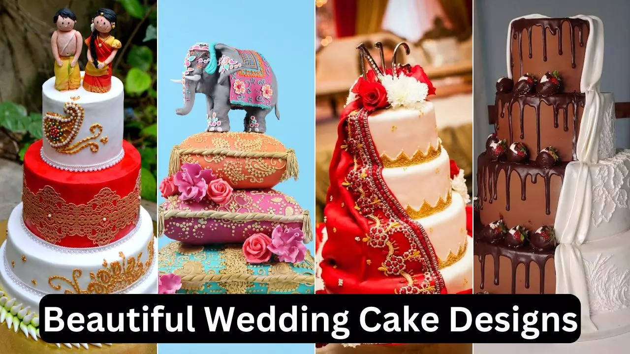 indian wedding cake designs idea photo