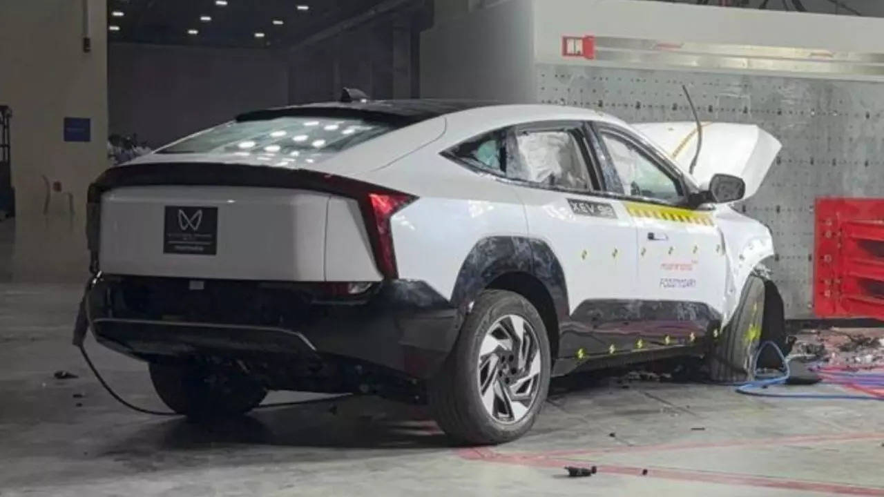 Mahindra XEV 9e Internal Crash Test