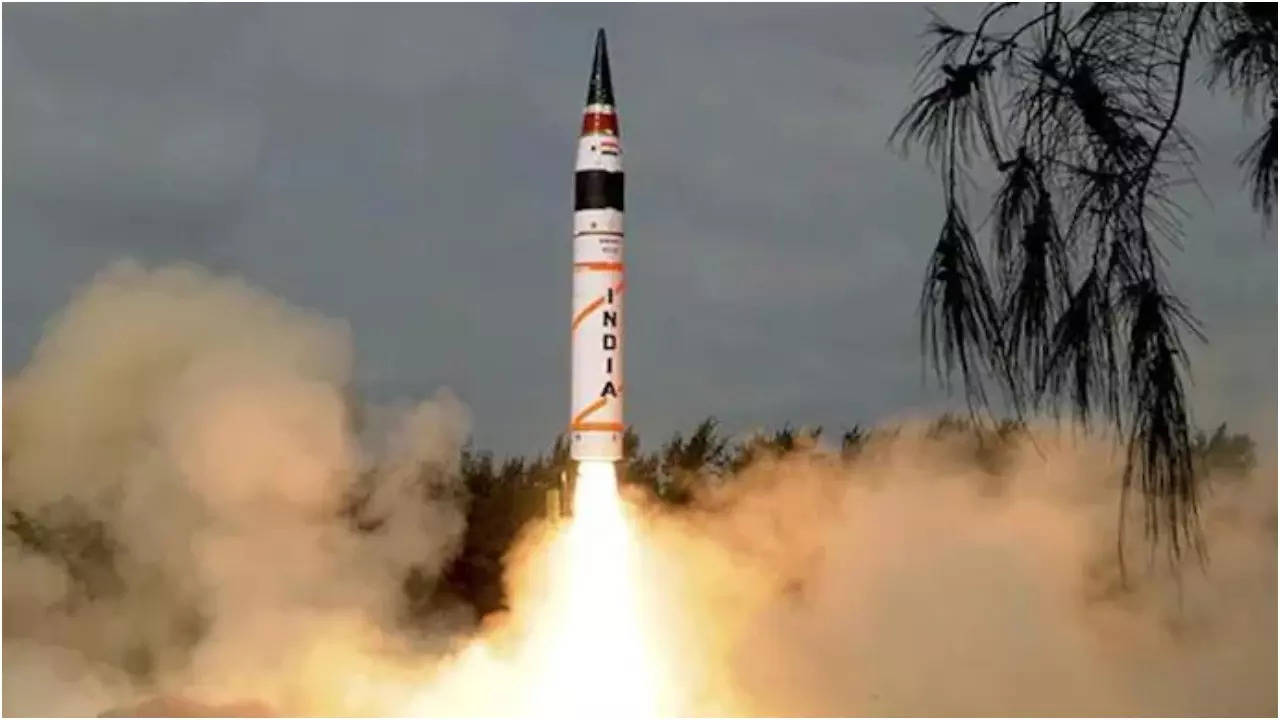 Indian Navy test K4 Ballistic Missile