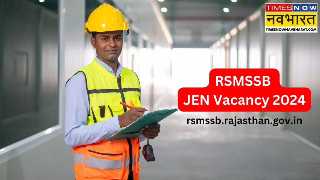 RSMSSB  JEN Vacancy 2024 apply online