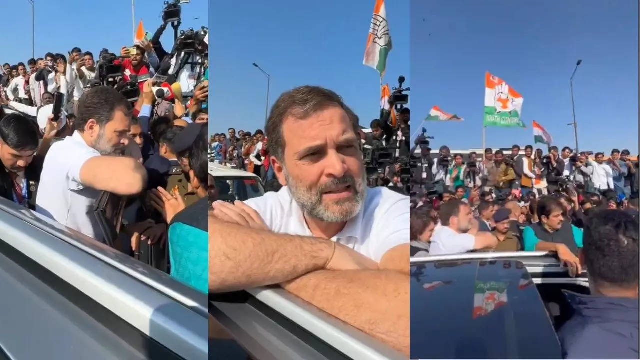 rahul gandhi sambhal visit