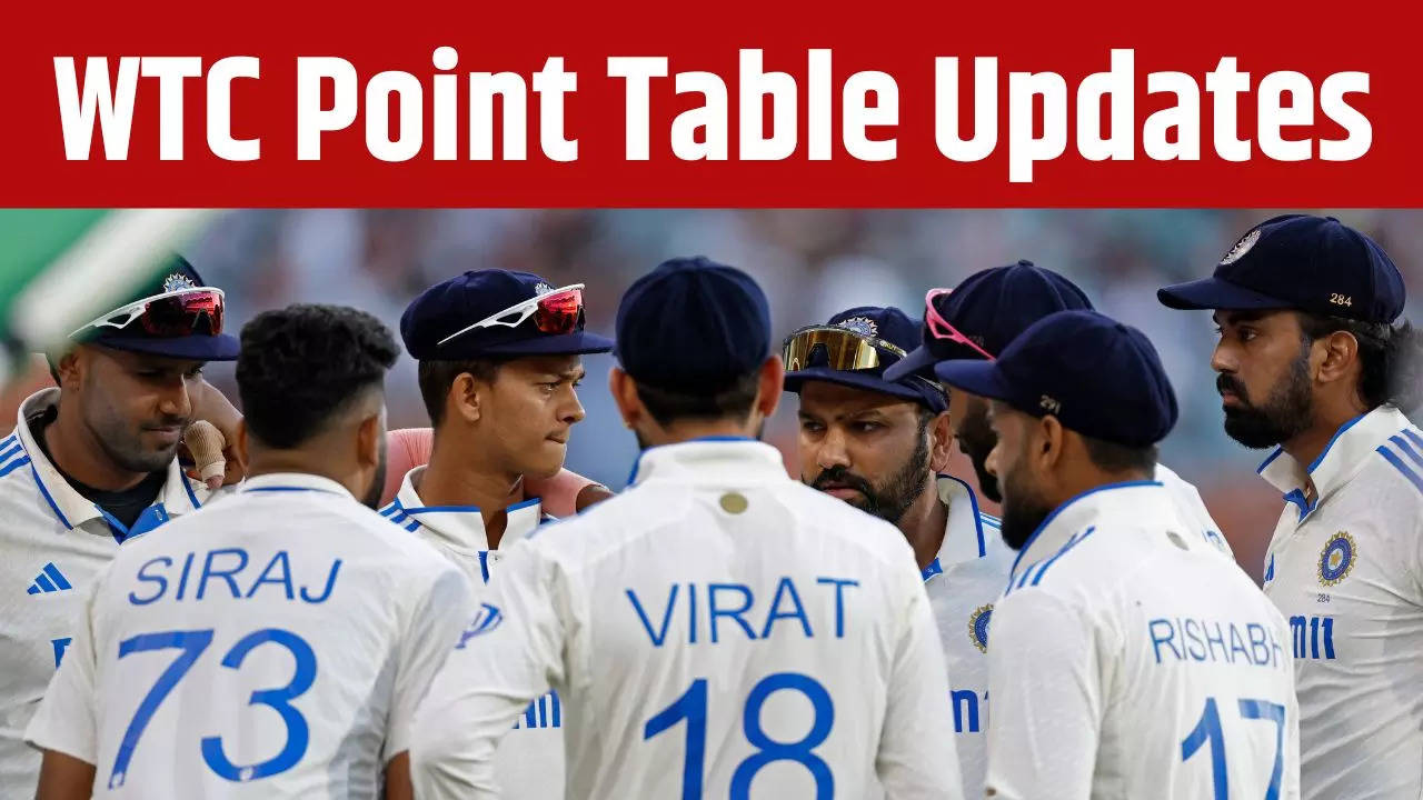 WTC Point Table Updates, WTC Point Table, WTC Point Table Updates, WTC Point Table 2023-25, Team India slipped to third place, Team India slipped to third place in WTC Point Table, WTC points table News, Team India, Australia, IND vs AUS, IND vs AUS 2nd Test,