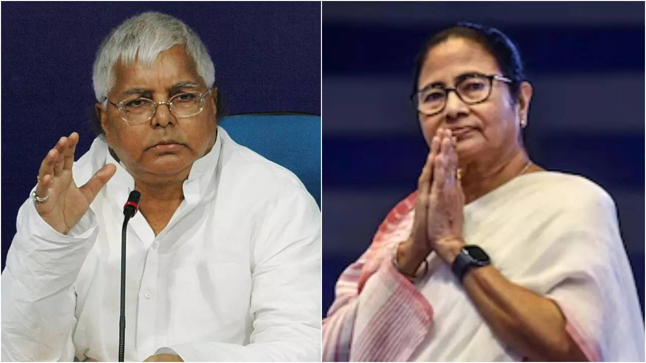 Lalu Yadav- Mamata banerjee