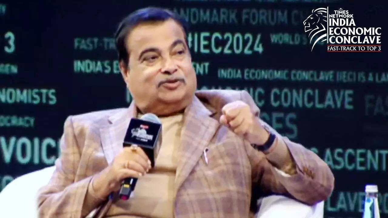 Nitin Gadkari At India Economic Conclave 2024