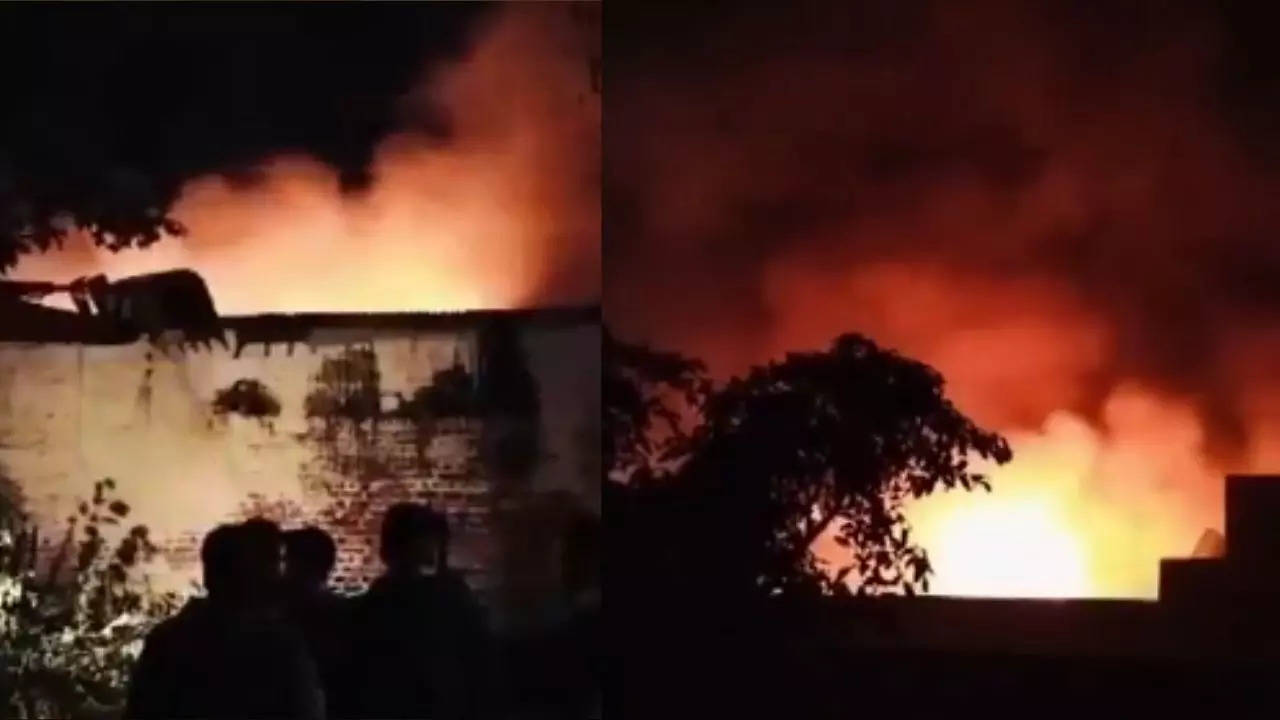 Haryana Fire News: भिवानी की एक मिल में लगी भीषण आग, लाखों का सामान जलकर राख