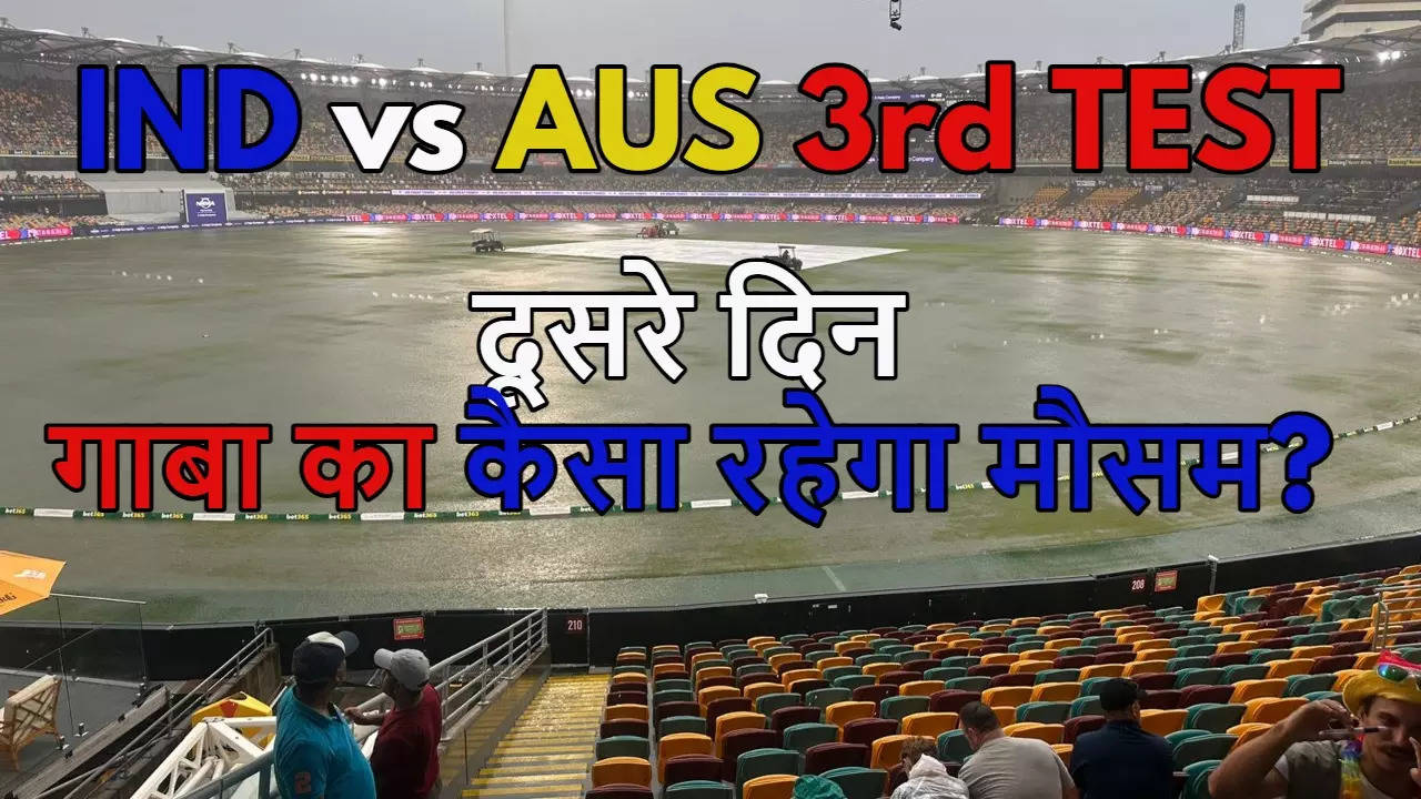 India vs Australia 3rd Test day Two Weather Rain Prediction