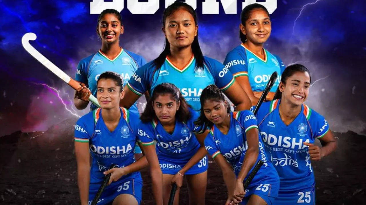 Indian Womens Jounior Hockey Team