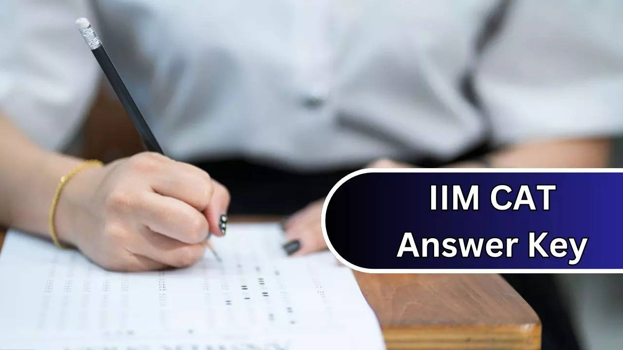 IIM Cat answer key 2024