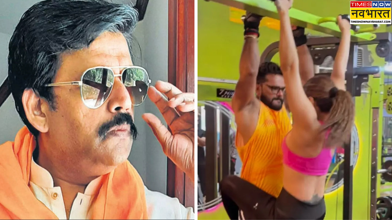 Ravi Kishan in Khesari and Akansha Viral Video