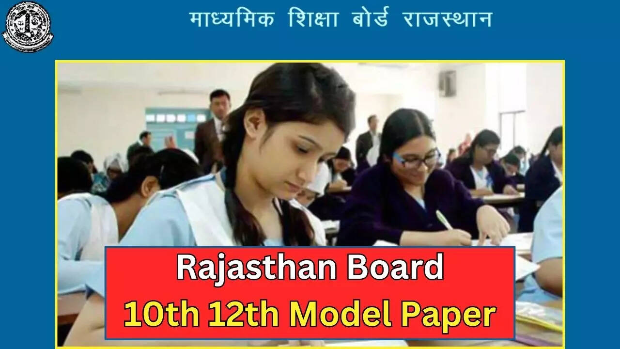 Rajasthan Board Model Paper