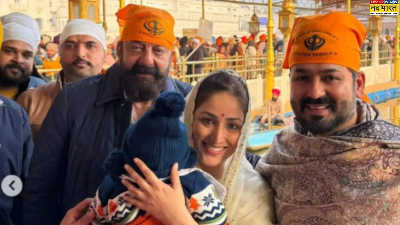 Yami Gautam and Sanjay Dutt Seek Blessing at Amritsar