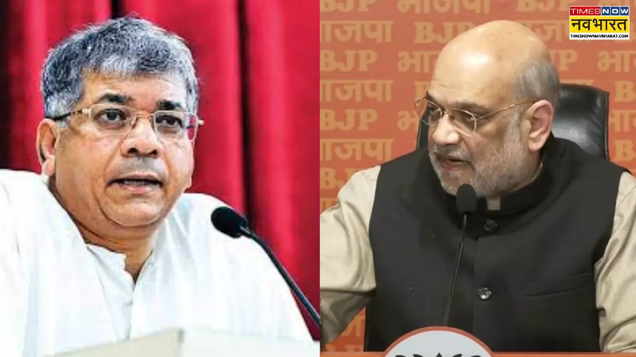 Prakash Ambedkar Slams Amit Shah