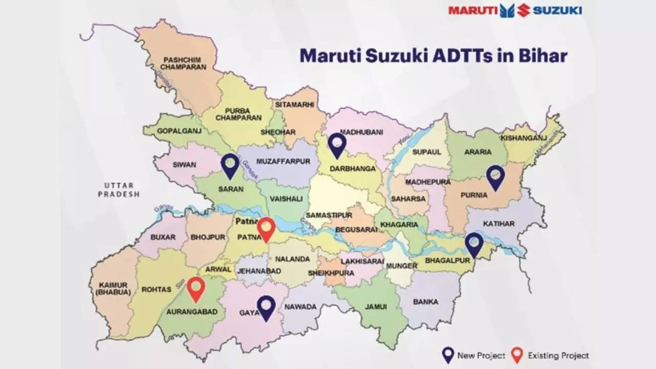 Maruti Suzuki Bihar License Driving Test Track