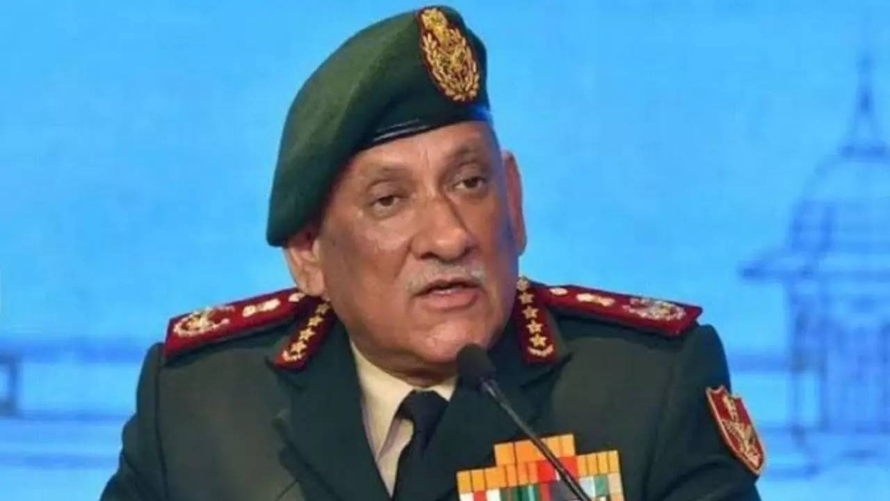 CDS General Bipin Rawat