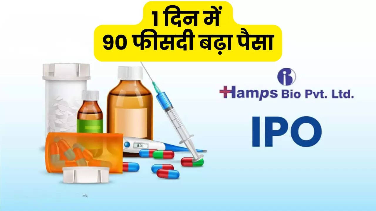 Hamps Bio stock debut, Hamps Bio IPO Premium, BSE SME platform listing,