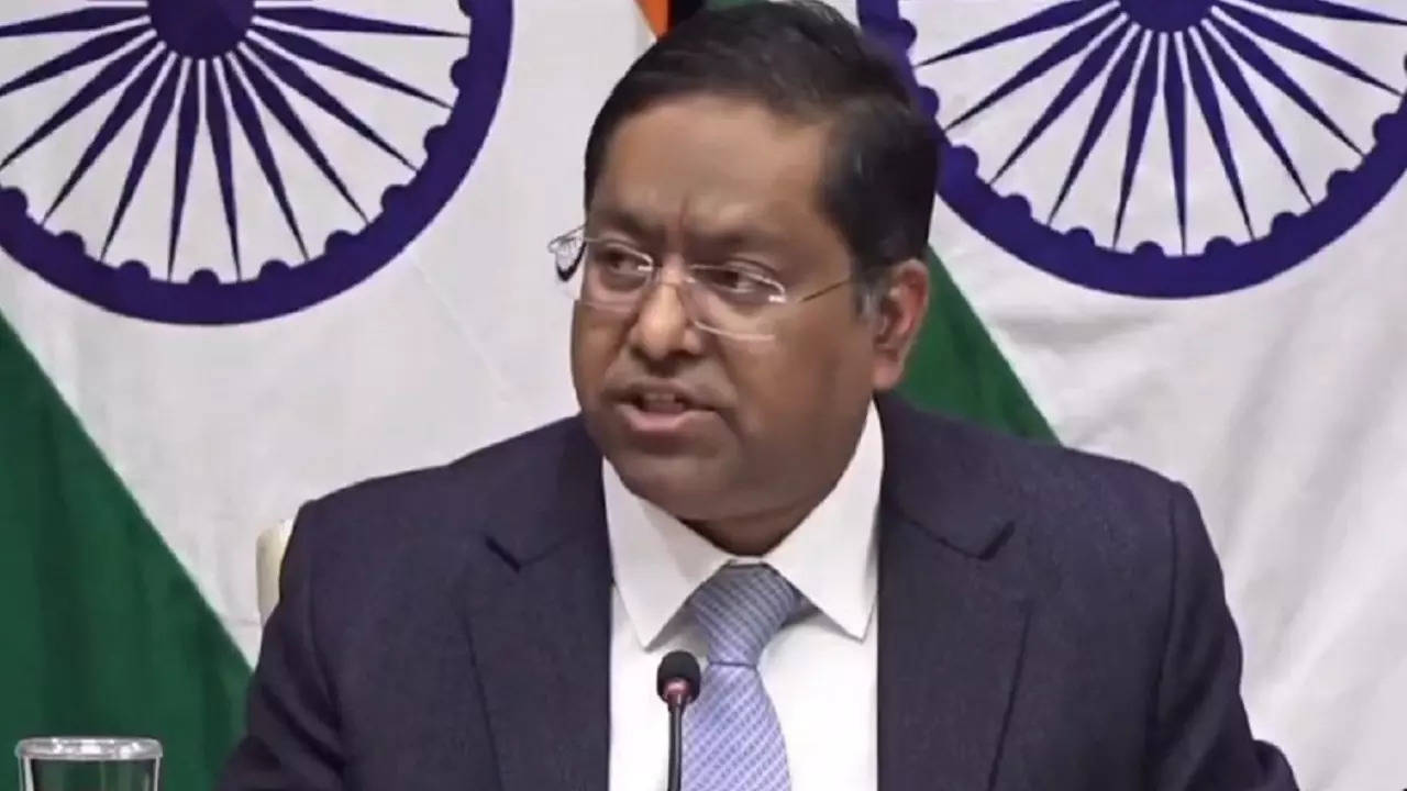 Foreign Ministry spokesperson Randhir Jaiswal