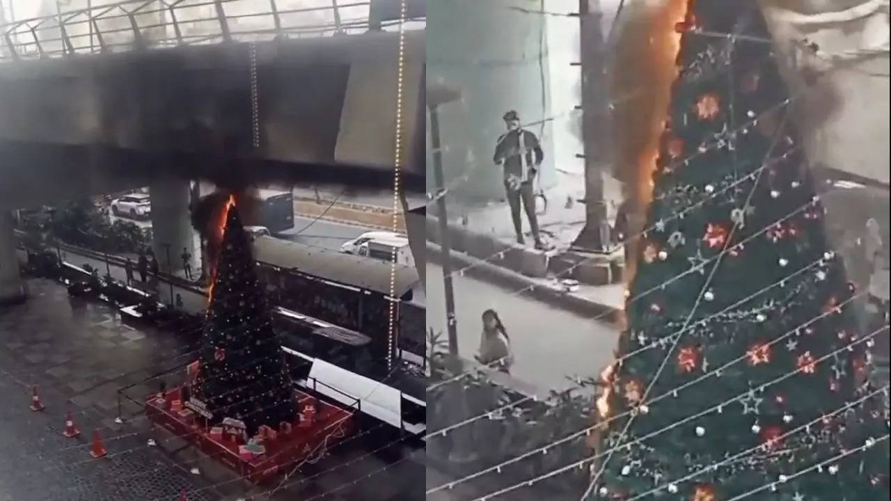 CHRISTMAS TREE FIRE