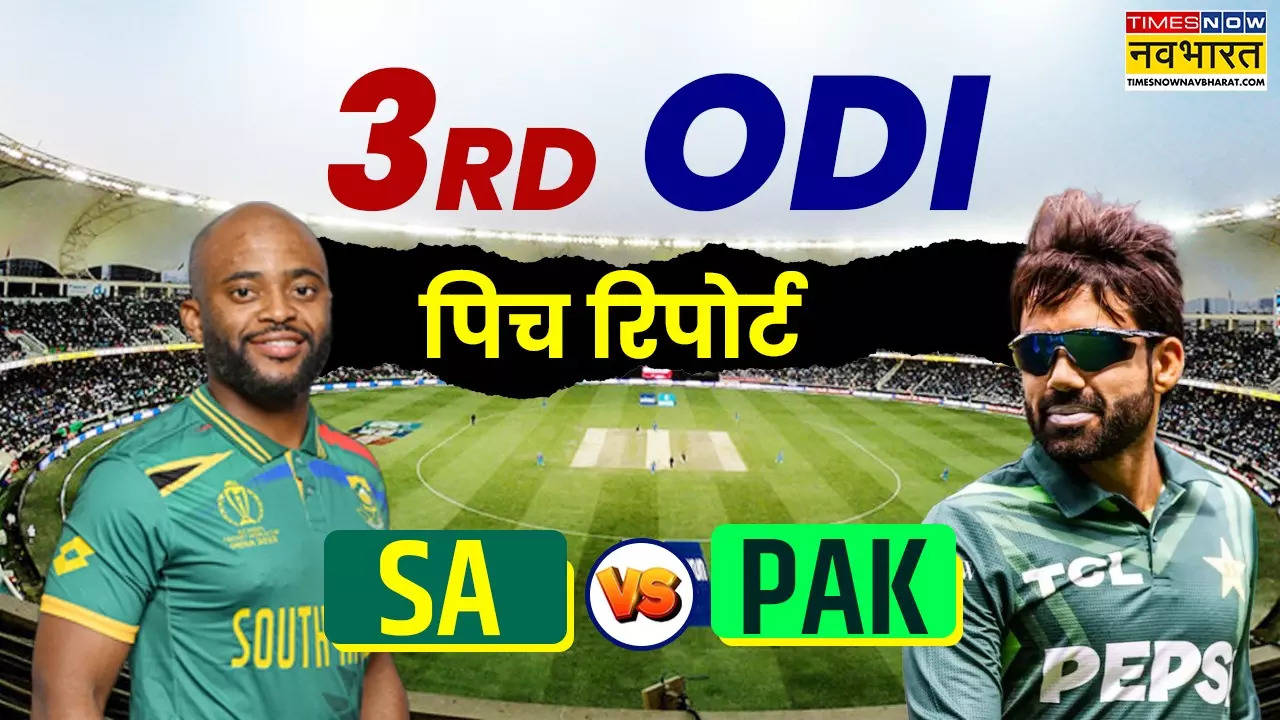 SA vs PAK 3rd ODI Pitch Report Today Match