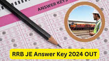 RRB JE Answer Key 2024 रेलवे भर्ती बोर्ड ने जारी की जूनियर इंजीनियर परीक्षा की आंसर की इस लिंक से करें चेक