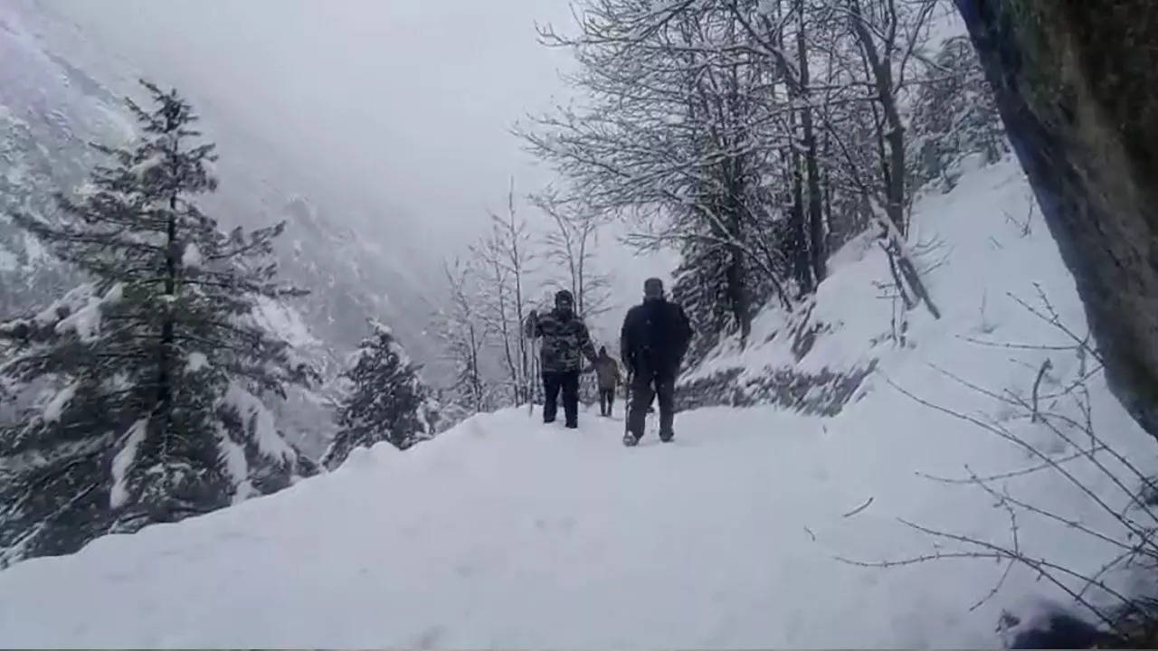 Uttarkashi Snowfall