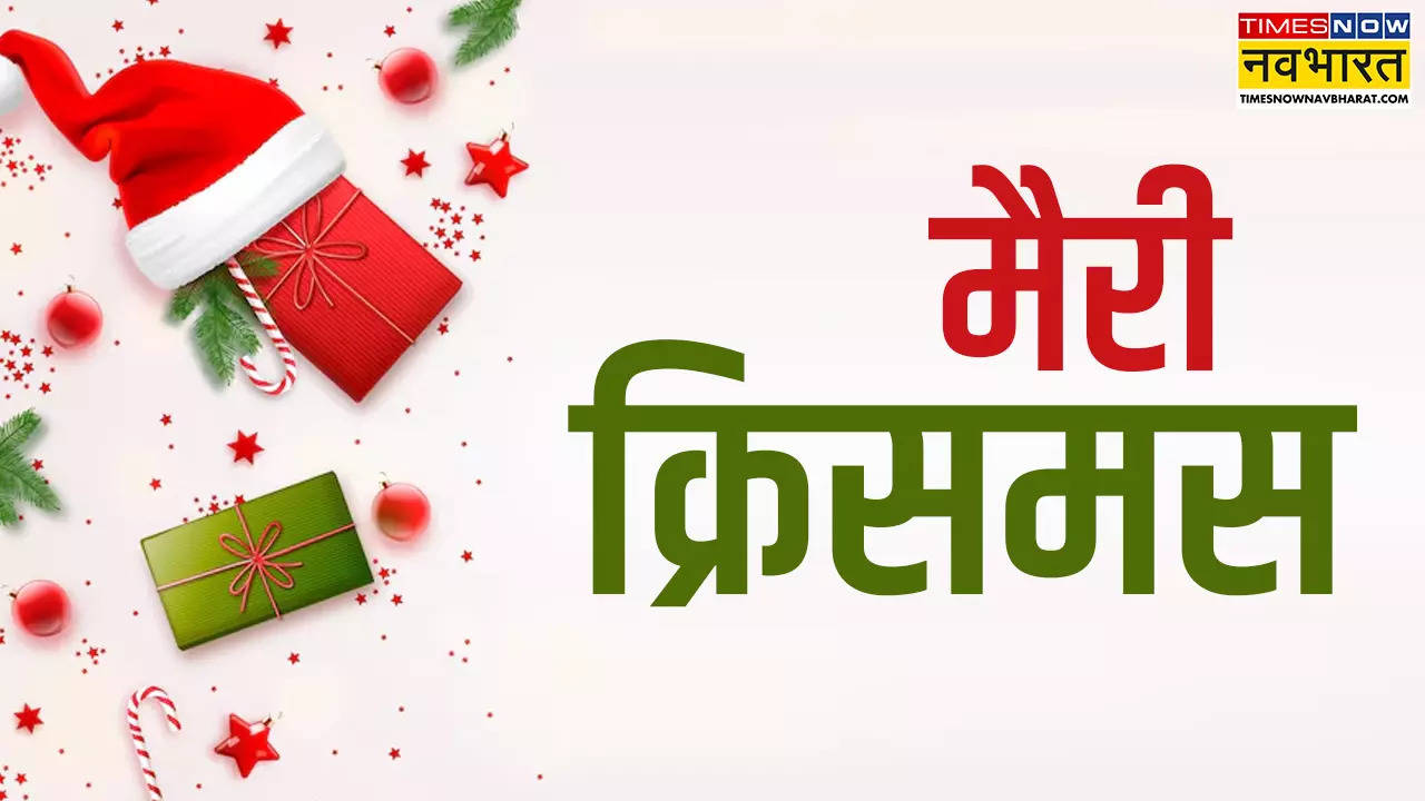 happy christmas day 2024 wishes in hindi