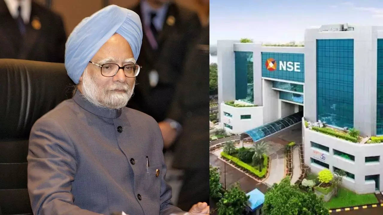 Manmohan Singh death, former PM Manmohan Singh, National Stock Exchange, NSE