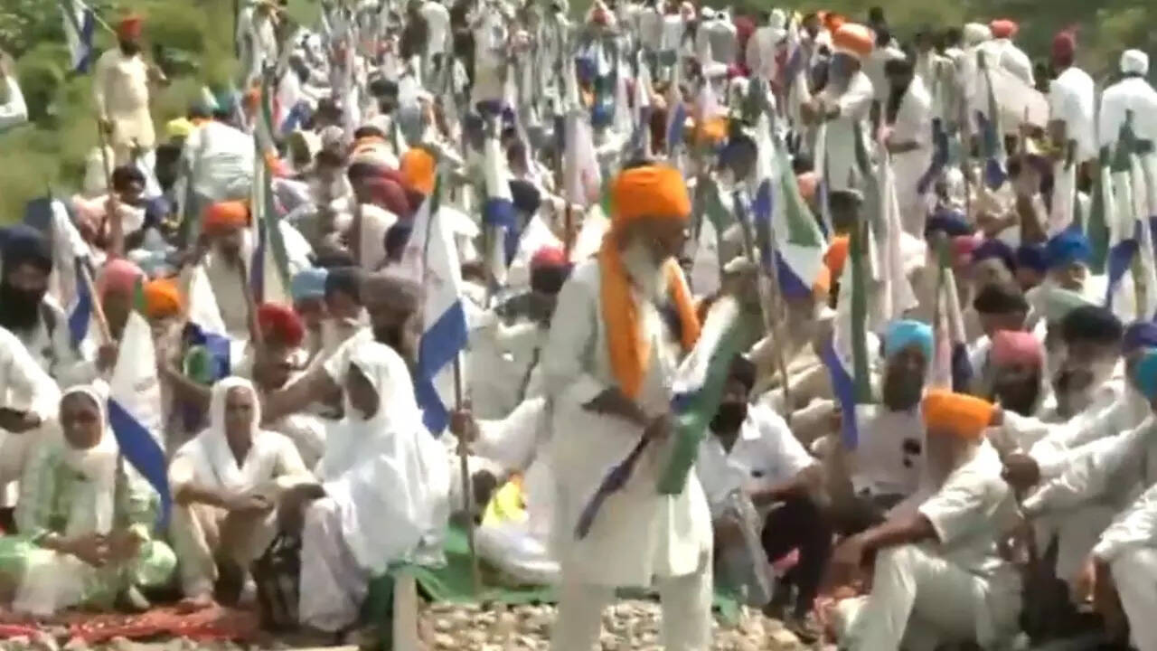 farmers protest