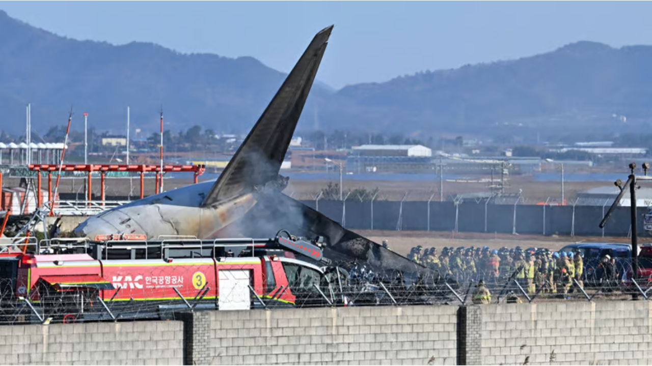 Plane crash S korea