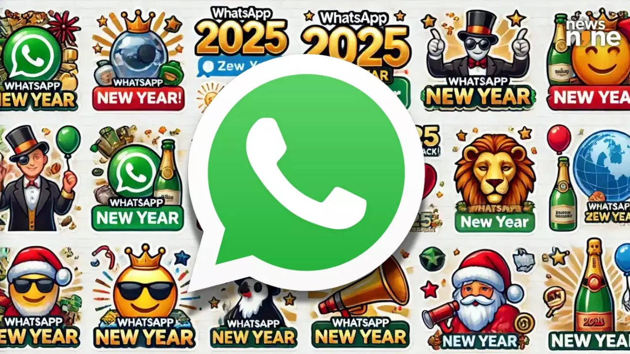 Happy New Year 2025 Whatsapp Stickers