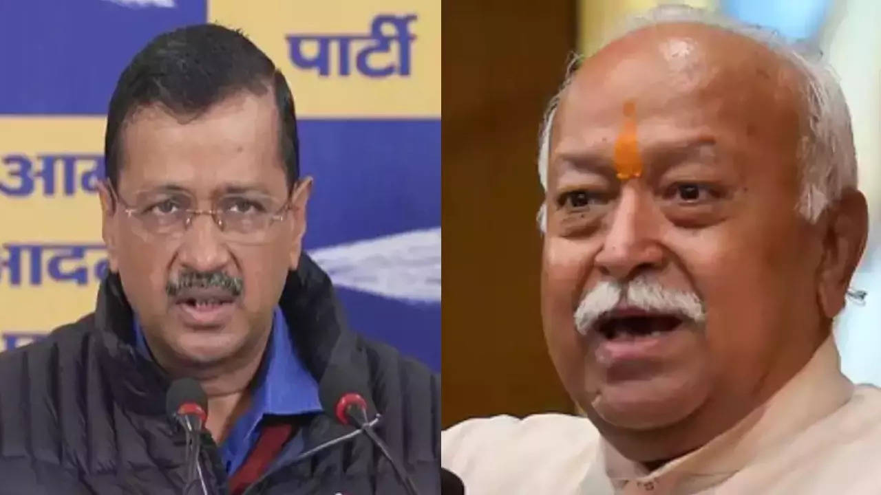 Arvind Kejriwal- Mohan Bhagwat