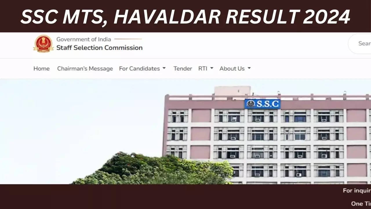 SSC MTS, Havaldar Result 2024 Date, Kab Aayega, Sarkari Result 2024