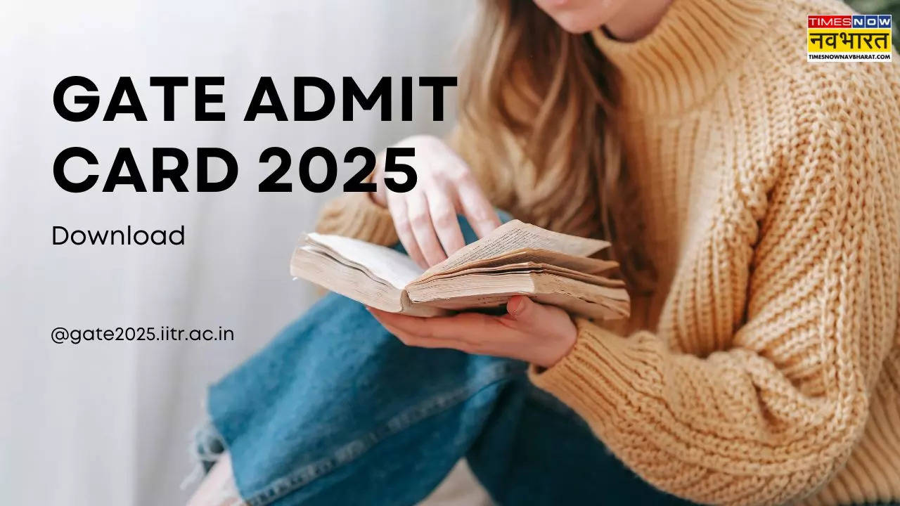 GATE Admit Card 2025 download