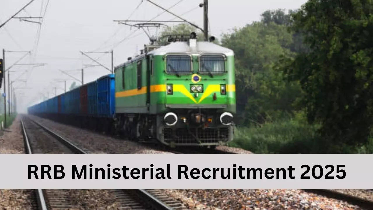 RRB Ministerial Recruitment 2025