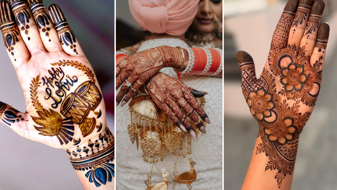 Top 5 Lohri Mehndi Design Photo, Simple, Easy