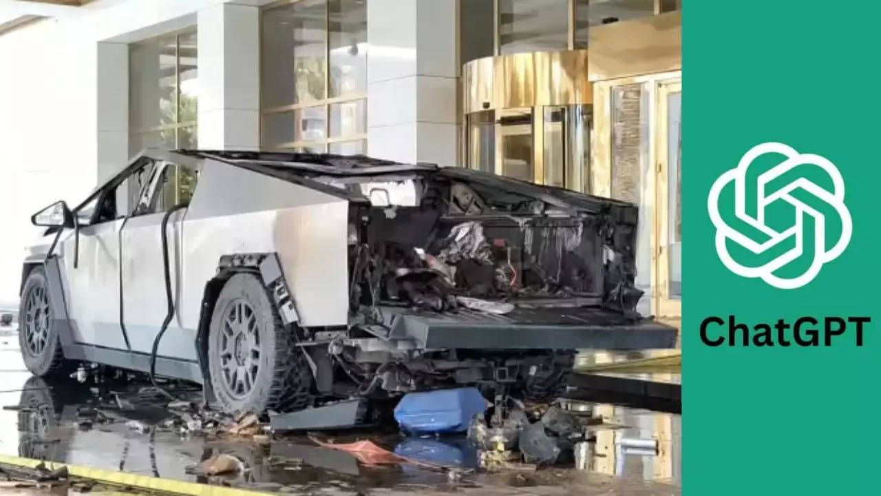 Las Vegas Tesla cybertruck Explosion (image-X)