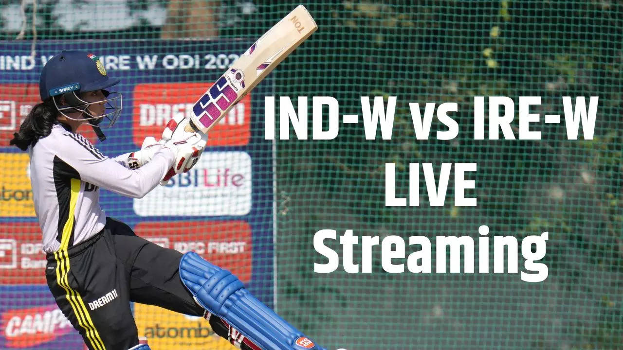 INDW vs IREW 1st ODI Live, INDW vs IREW 1st 4th ODI Match live streaming, INDW vs IREW 1st ODI Match Live telecast, INDW vs IREW 1st ODI Match Live, INDW vs IREW 1st ODI streaming, INDW vs IREW 1st ODI Match live telecast, India Women vs Ireland Women 1st ODI Match Live Updates, India Women vs Irelan Women 1st ODI Match Score, India Women vs Ireland Women 1st ODI Match Live Updates, India Women vs Ireland Women 1st ODI Match Updates, India Women vs Ireland Women 1st ODI Match Live Streaming, India Women vs Ireland Women 1st ODI Match in India