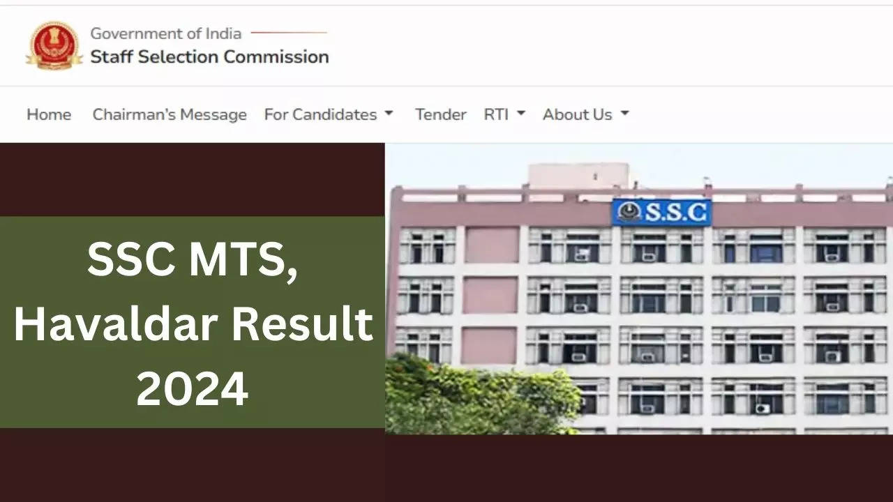 SSC MTS, Havaldar Result 2024, Sarkari Result