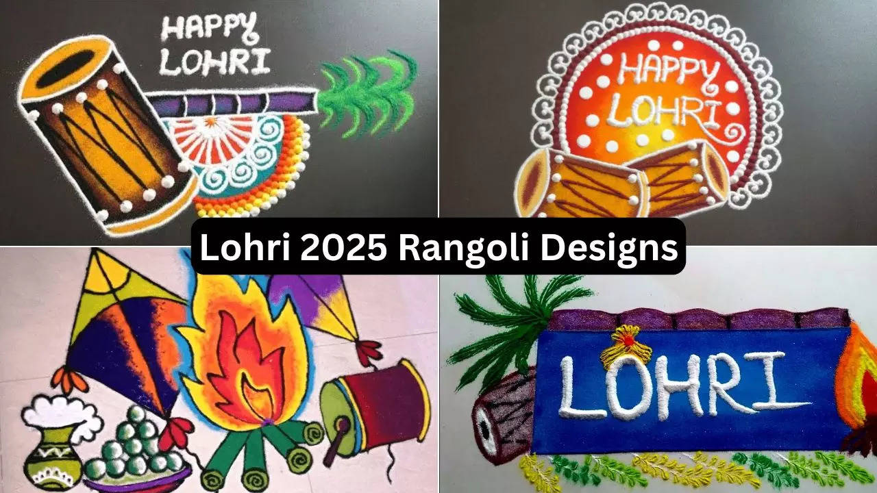 Rangoli Designs For Lohri 2025 Images To Download And Share