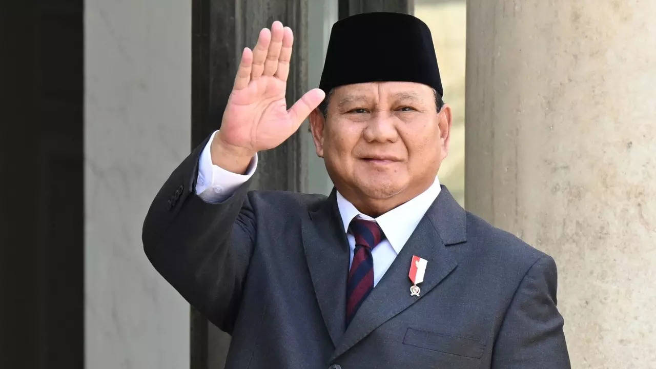 President of Indonesia Prabowo Subianto