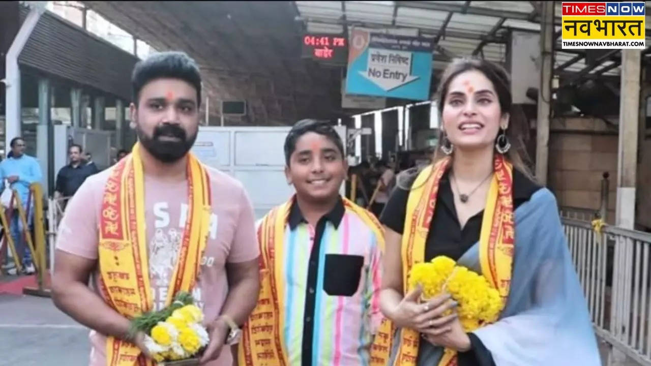 Bigg Boss 18 Shrutika Arjun Visit Shree Siddhivinayak Temple