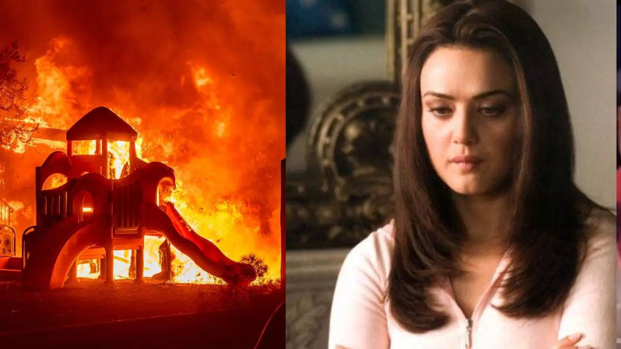 Preity Zinta's House Safe in LA Fire