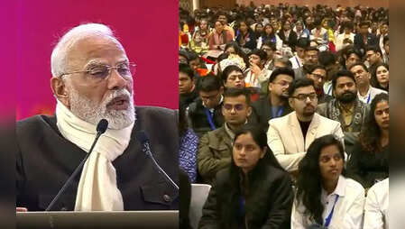 भारत के युवाओं की ताकत से विकसित राष्ट्र का सपना साकार किया जा सकता है'  बोले पीएम मोदी-Video | Times Now Navbharat