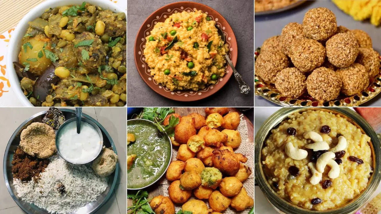 makar sankranti 2025 dishes food items recipes in hindi