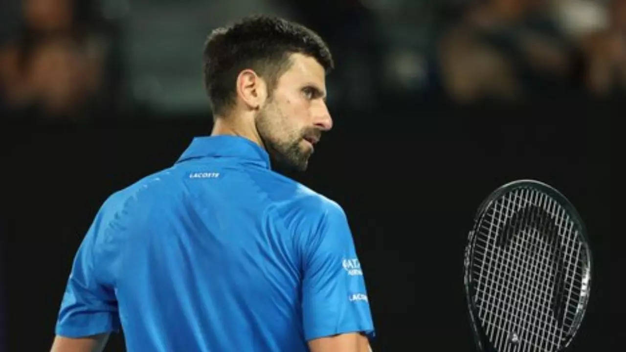 Novak Djokovic, Novak Djokovic Win, Novak Djokovic Firts Match Win, Novak Djokovic defeated Nishesh Basavareddy, Novak Djokovic vs Nishesh Basavareddy, Novak Djokovic, Nishesh Basavareddy, Australian Open, Australian Open 2025, Australian Open 2025 Updates, Australian Open 2025 News,