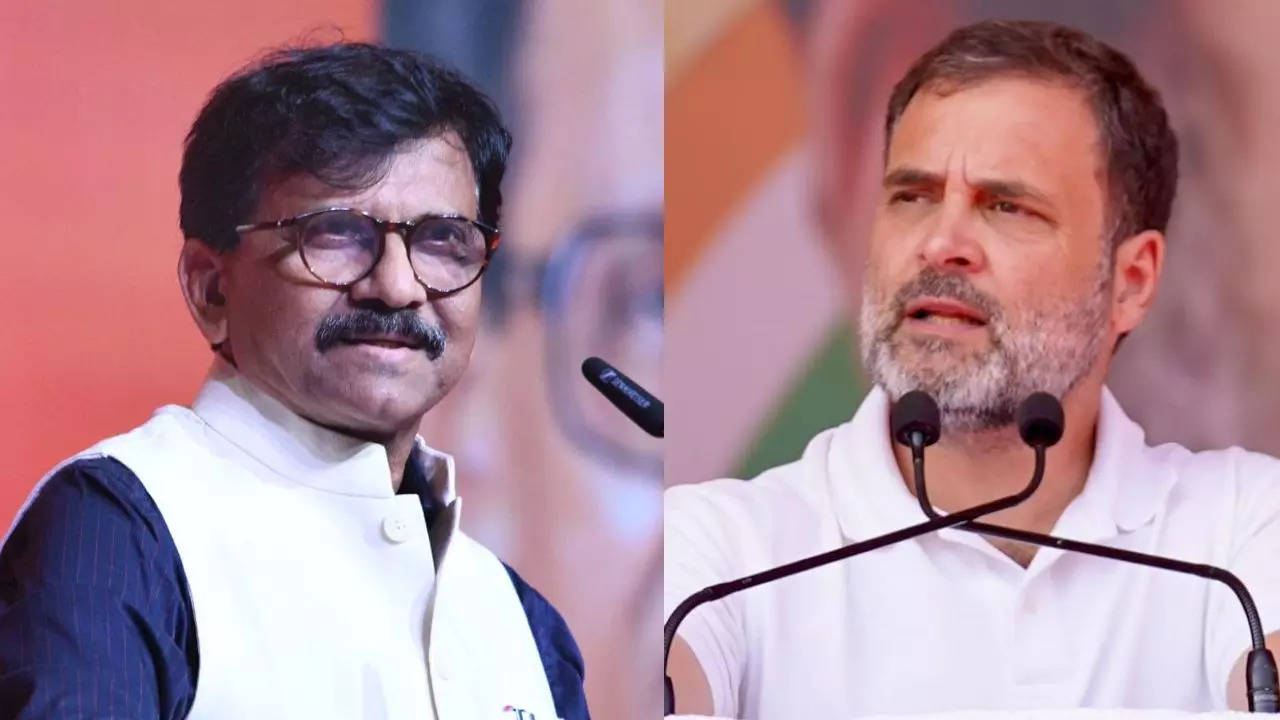 Sanjay Raut Rahul Gandhi