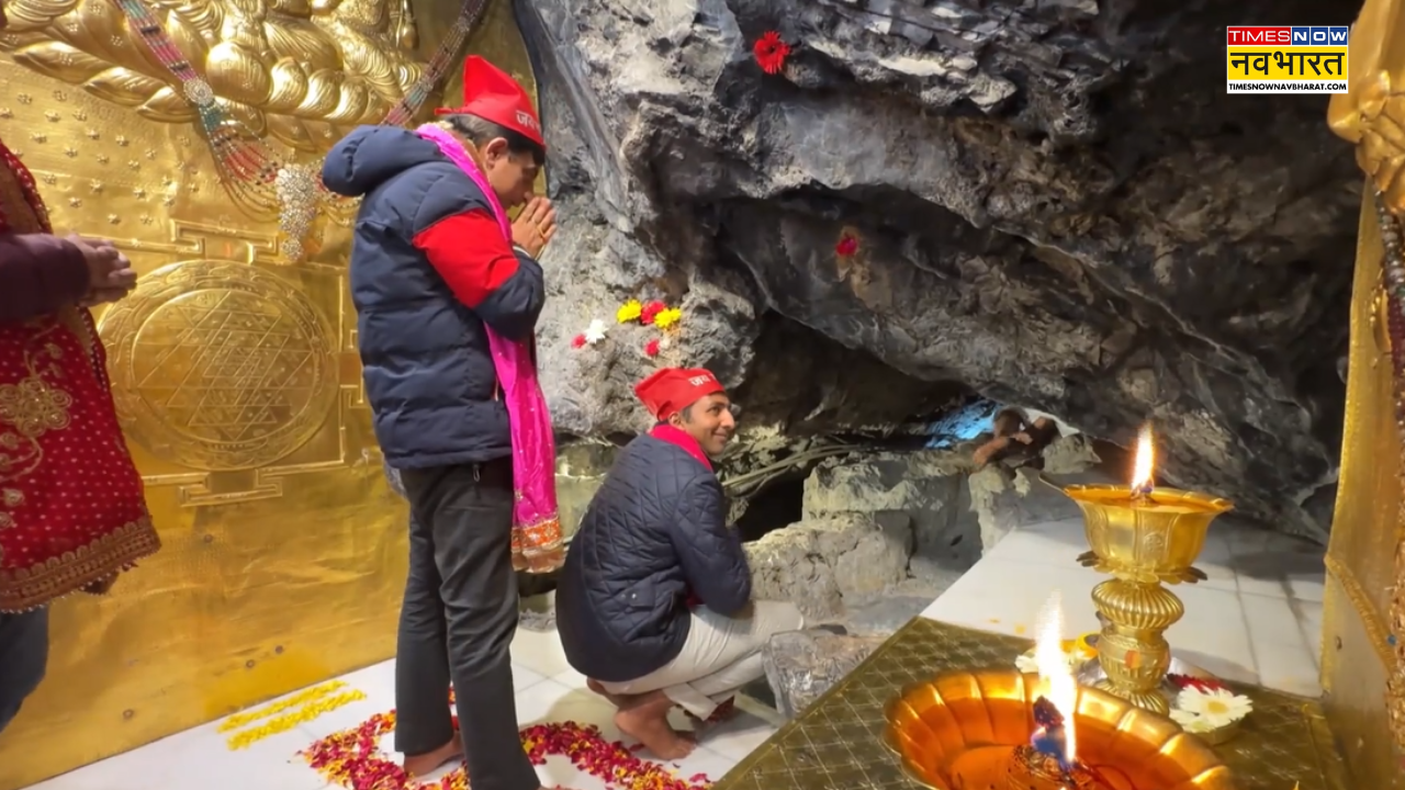 Natural cave of Vaishno Devi temple